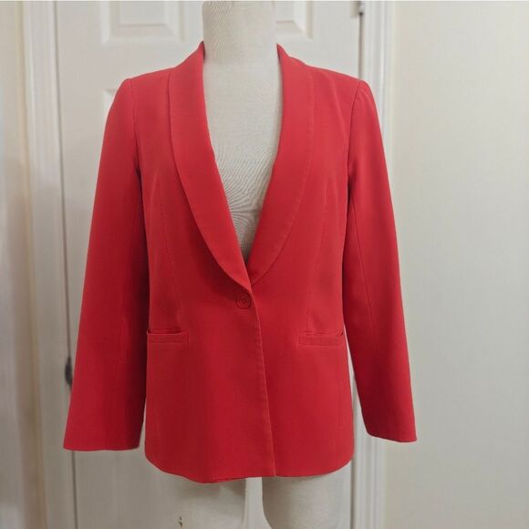 Trina Turk Vibrant Red Blazer - Picture 1 of 4